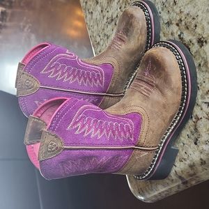 Ariat Toddler Girl Boots - 8.5